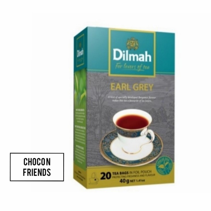 

B062 Teh Dilmah No Envelope 20 Sachet Earlgrey g054S