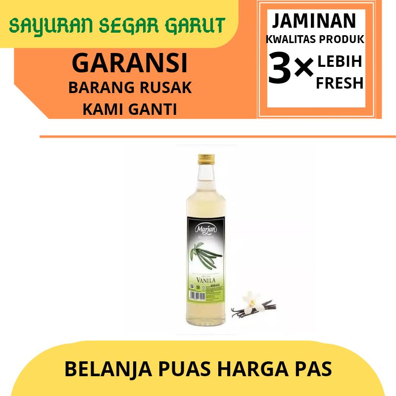 

Syrup Marjan Boudoin Rasa Vanila 460ml by Sayuran Segar Garut