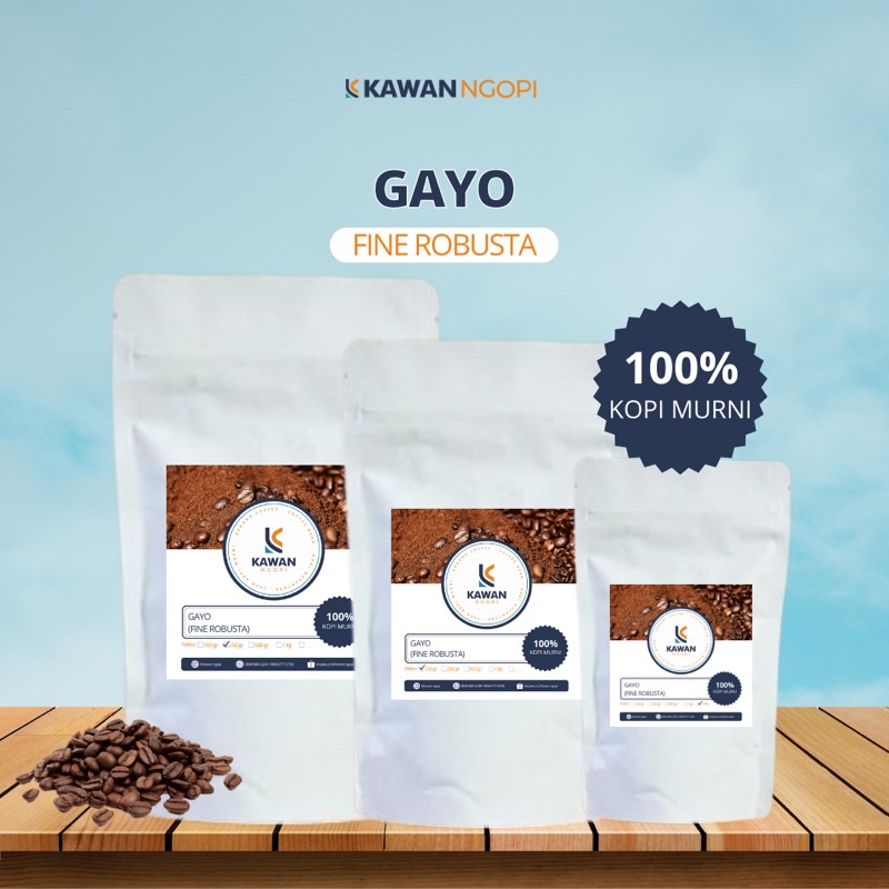 

Kawan Ngopi - Kopi Gayo (Fine Robusta)