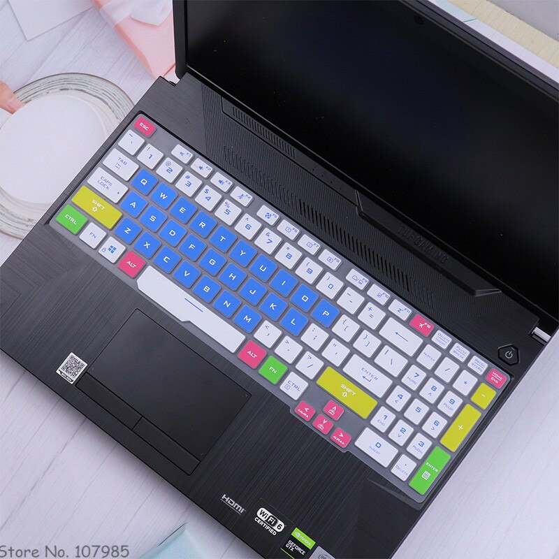 Skin Cover Keyboard Gaming Bahan Silikon 17.3 &quot;Untuk ASUS TUF F17 A17 FX706L FX706LI FX706LH FX706LU FX706IU Lx