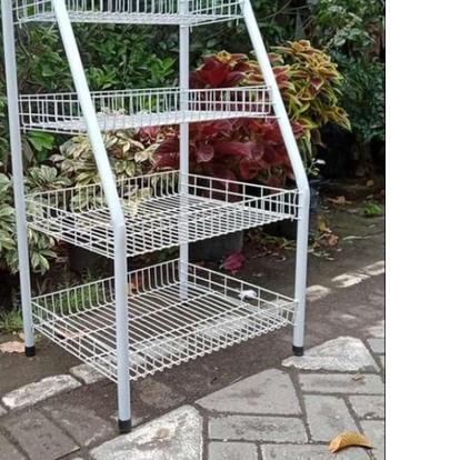 ➾ Rak chiki 4 Susun Serbaguna/Rak snack / rak serbaguna / rak dapur / Keranjang Roti /Keranjang Susu