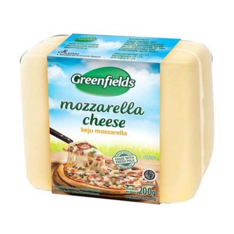 

keju mozzarella greenfields 200gr&del's 250gr/Moza/mozza