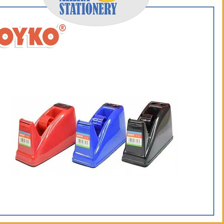 ⚡COD⚡ TAPE DISPENSER MINI / TAPE CUTTER / TEMPAT ISOLATIP ISOLASI LAKBAN KECIL JOYKO TD-102 produck 