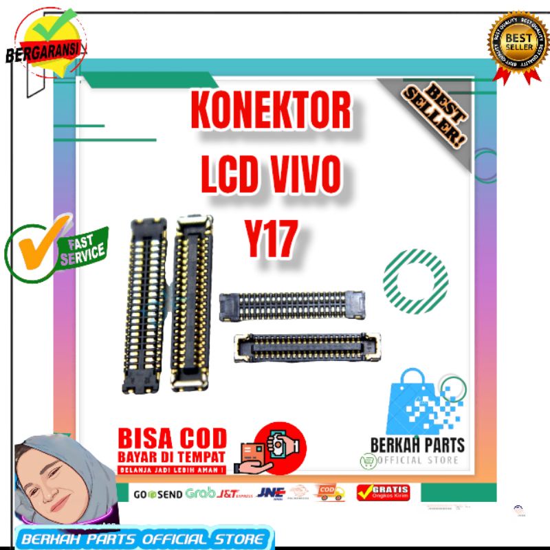 KONEKTOR LCD VIVO Y17 ORIGINAL DI MESIN