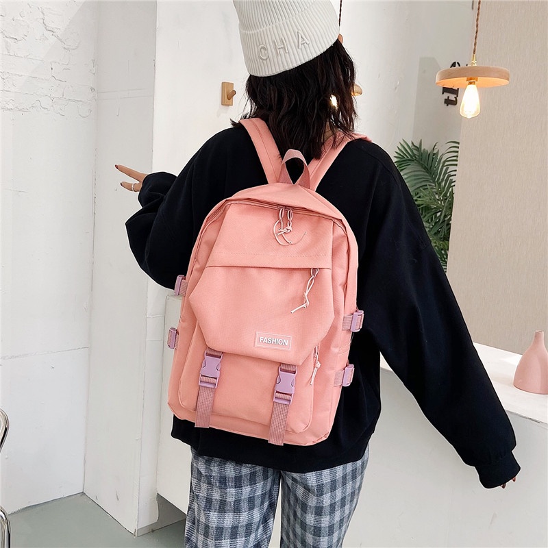 MURMURE.ID | TAS RANSEL IMPORT WANITA  ALA KOREA BACKPACK IMPORT TAS SEKOLAH KULIAH KERJA REMAJA-3