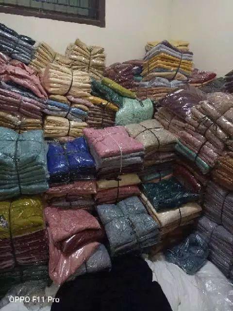 Blus Heyna Batik Atasan Wanita Tali Murah Cantik Seragam Kerja Kantor Kekinian