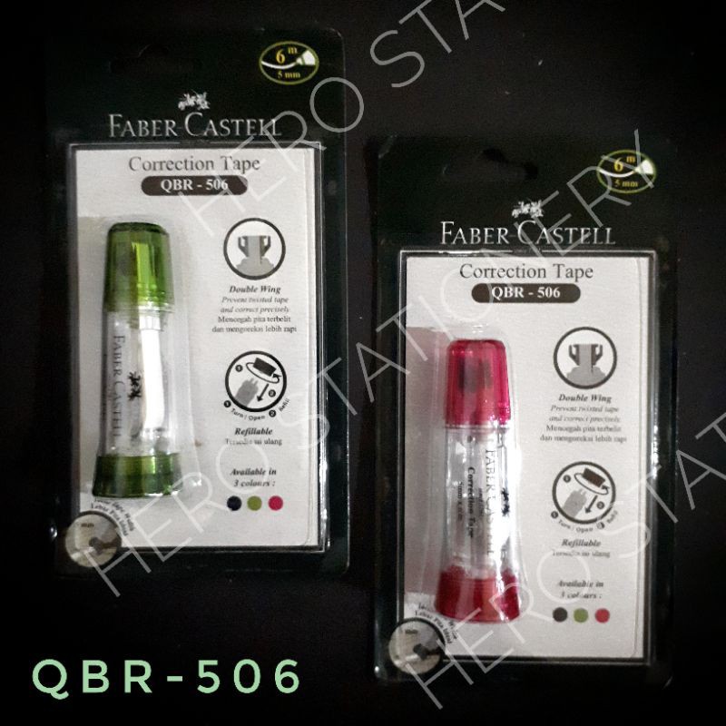 

Correction tape faber-castell press and roll original QBR-506