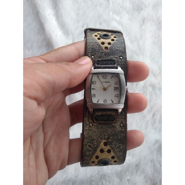 JAM TANGAN FOSSIL GABAN BATIK PRELOVED