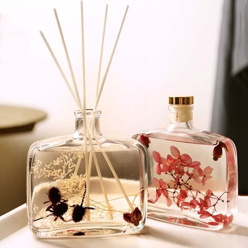 REED DIFFUSER 100 ML AROMA DIFUSER DENGAN BUNGA ASLI STICK RATTAN ROTAN AROMATHERAPY WIACHNN