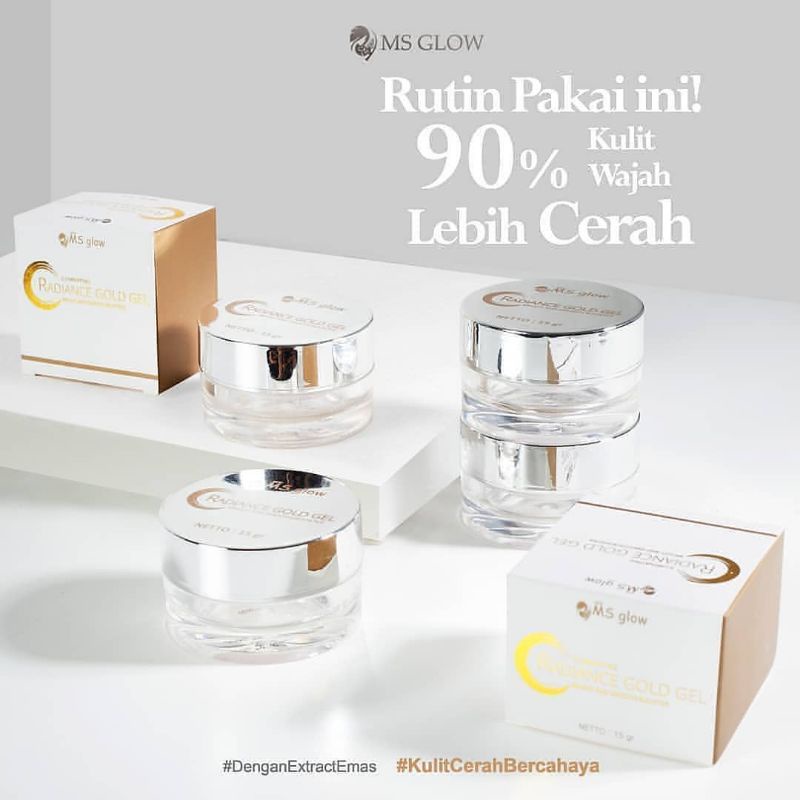 MS GLOW RADIANCE GOLD GEL / RADIANCE GOLD / MS GLOW