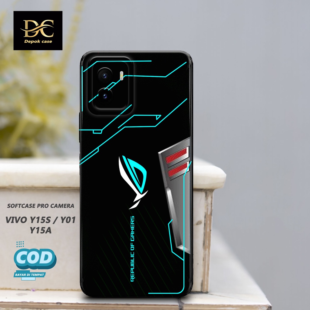 Case Vivo Y15s / Y01 / Y15A Terbaru - Fashion Case GAMING - Casing Hp Vivo Y15s / Y01 / Y15A Terbaru