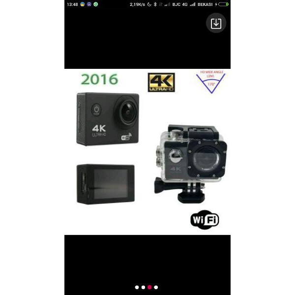 camera action 4K - WIFI - ULTRA HD / Kamera action WIFI 4K