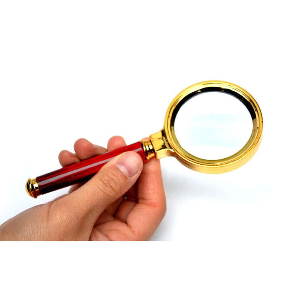 Termurah ! Handheld Magnifying Hand Lens Magnifier / Kaca Pembesar 60mm