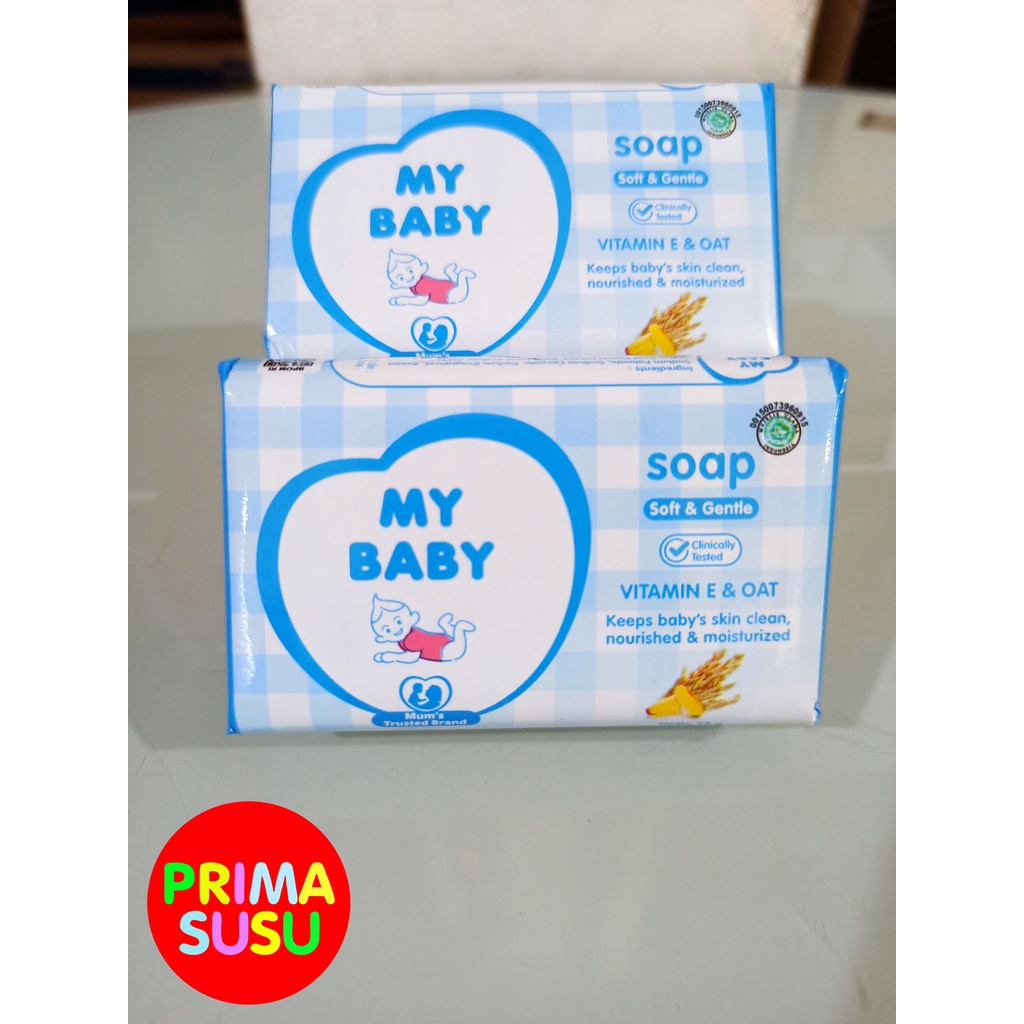 My Baby Soap Soft &amp; Gentle Vitamin &amp; Oat 75 GR