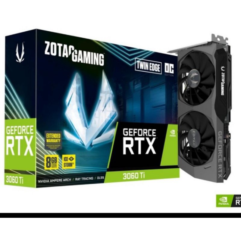 VGA ZOTAC RTX 3060TI 8GB DDR6 TWIN EDGE OC
