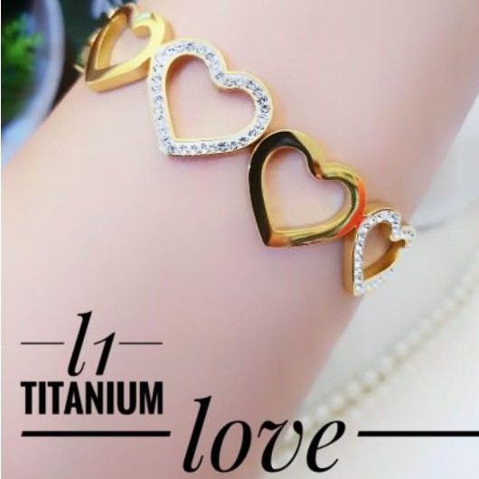 Titanium gelang wanita smn213