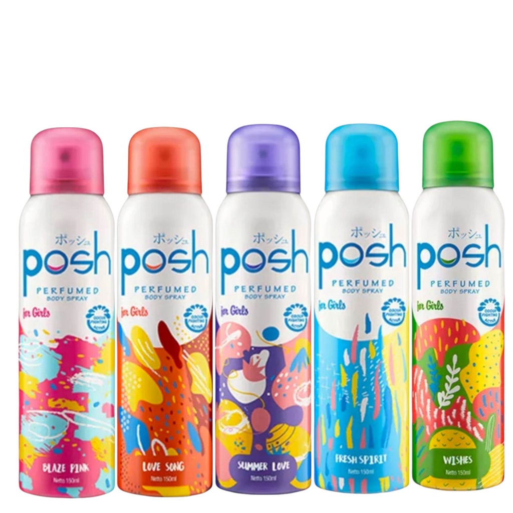 POSH Perfumed Body Spray &amp; Hijab 150mL