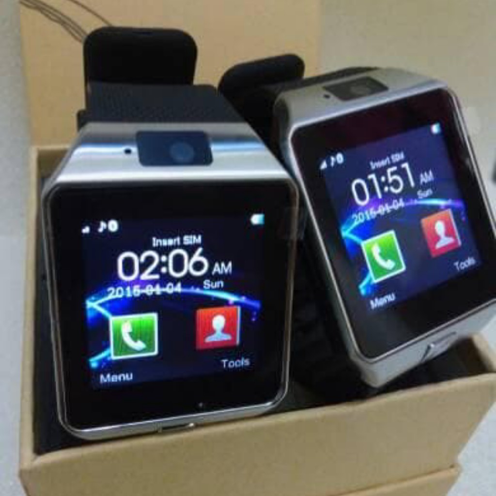 SMARTWATCH U9 SMART WATCH DZ09 Jam Tangan HP Android Support SIMCARD-3