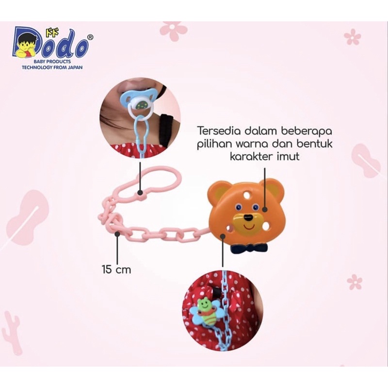 Dodo Soother Holder - Penjepit Kompeng