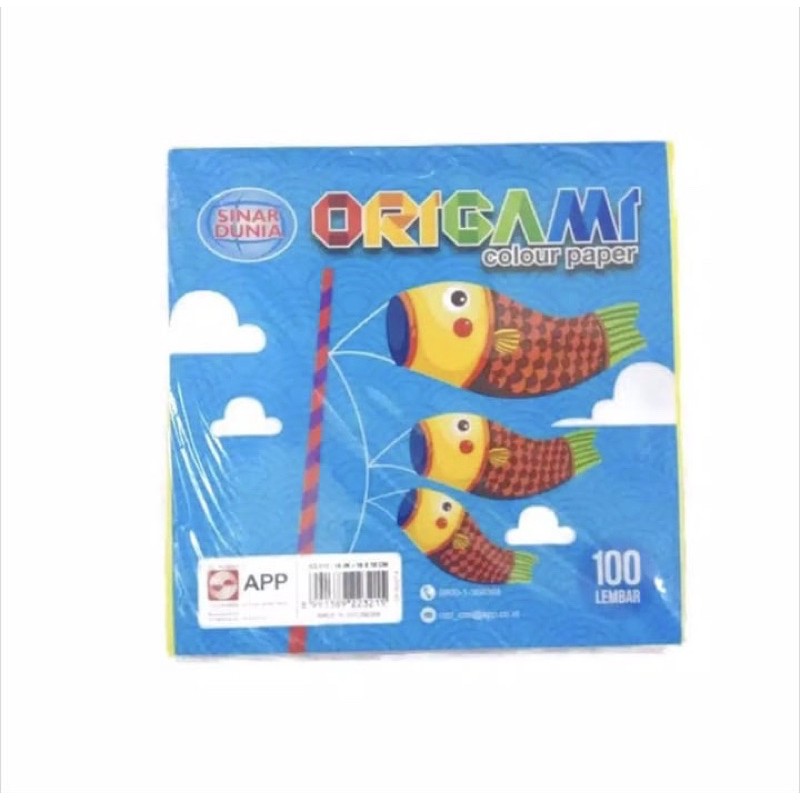 

Kertas Lipat Origami Sidu 16x16cm