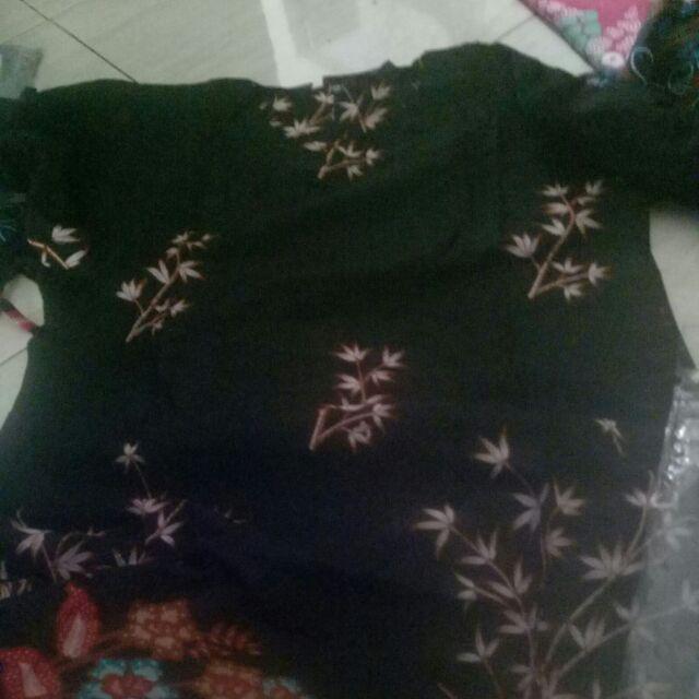Terlaris Serut Genes Jelita Tunic Navbor Yelbor Whitbor Creambor Tunik Batik Modern Hrb030 Dolbi Dob