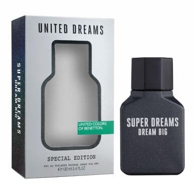 Parfum Original Benetton Super Dreams Dream Big 100ml Reject Non Box