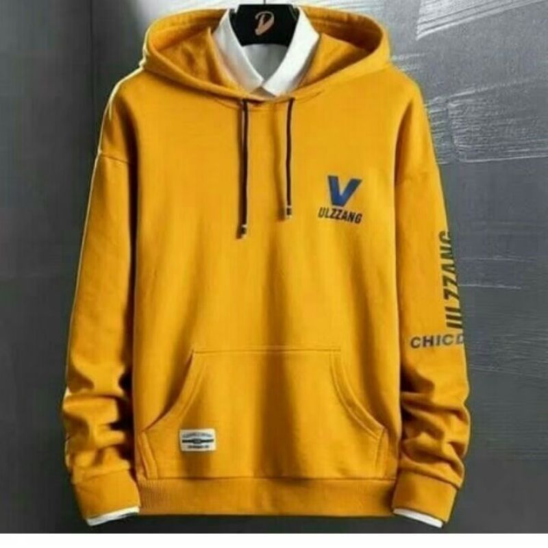 VUZZANG SWEATER HOODIE PRIA PREMIUM LENGAN PANJANG BISA COD