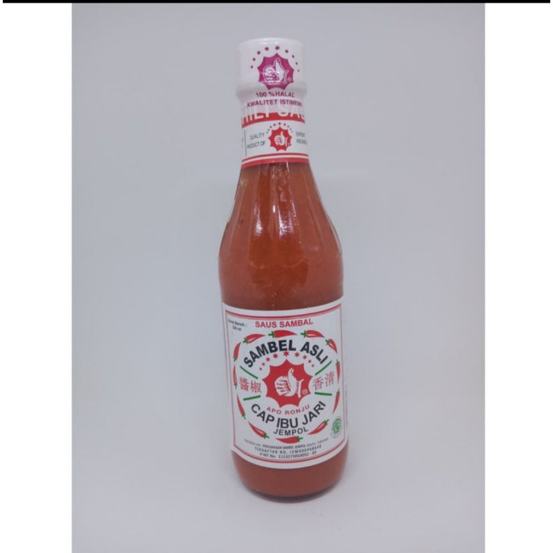 

saos saus sambal cap jempol cap ibu jari 320ml