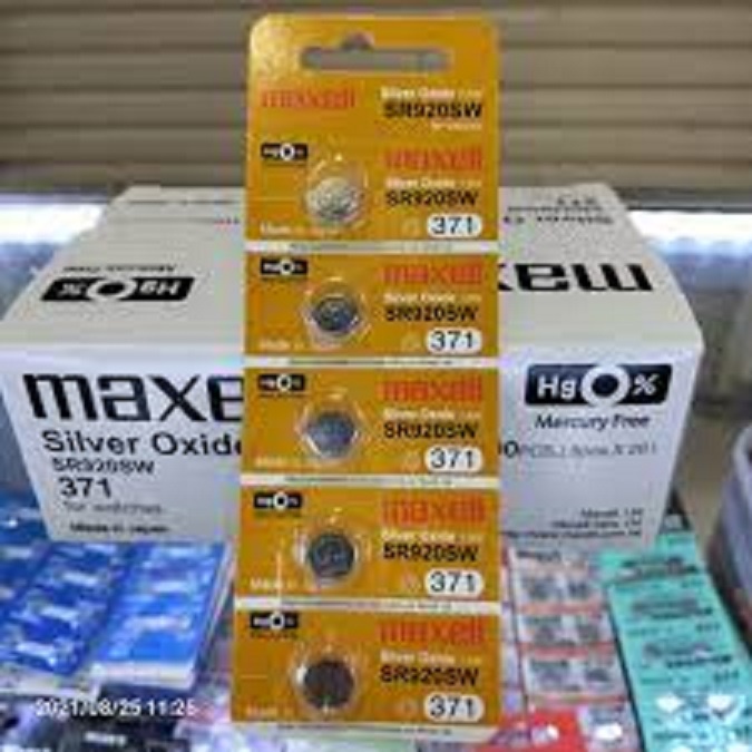 Karunia jam - Baterai Maxell SR920 920 371 Original Ori Baterai jam sony murata panasonic