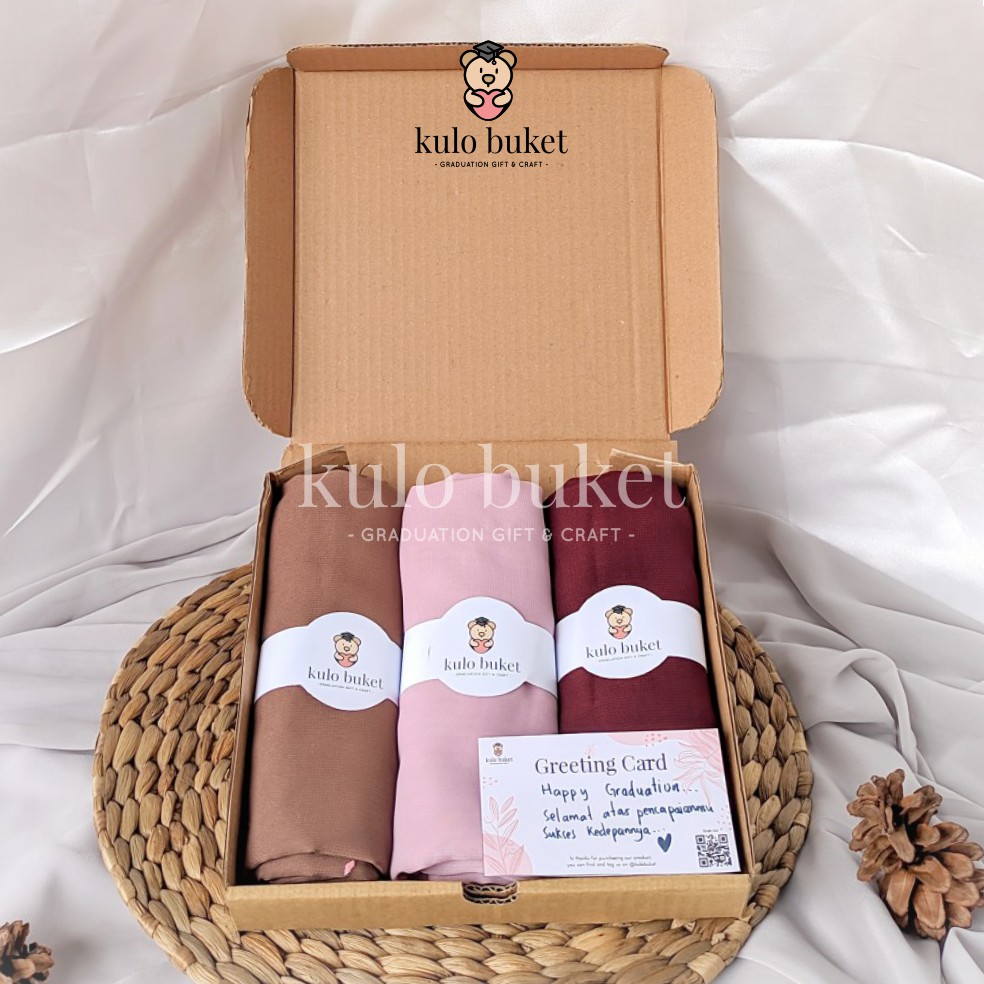 Jual Hampers Hijab Box Bella Square Kado Wisuda Kado Ultah Kado