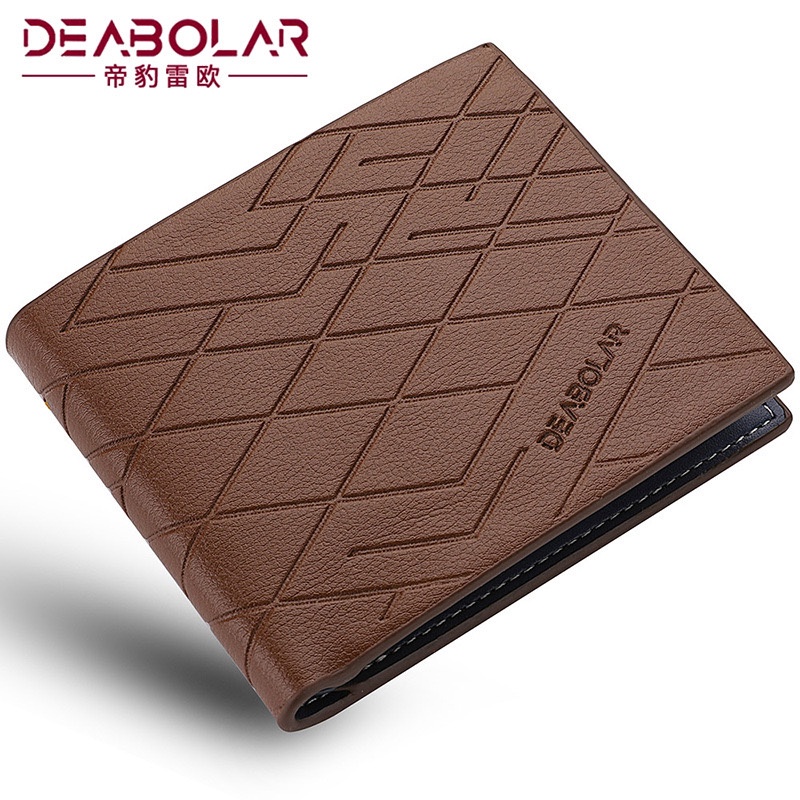 ORIGINAL DEABOLAR DOMPET UANG LIPAT PRIA TEBAL BAHAN SINTETIS K3258 - NezMart COD / BISA BAYAR DITEMPAT