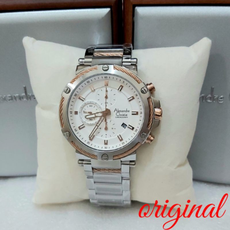 JAM TANGAN ALEXANDRE CHRISTIE PRIA AC 6561 JAM ALEXANDER CHRISTIE PRIA