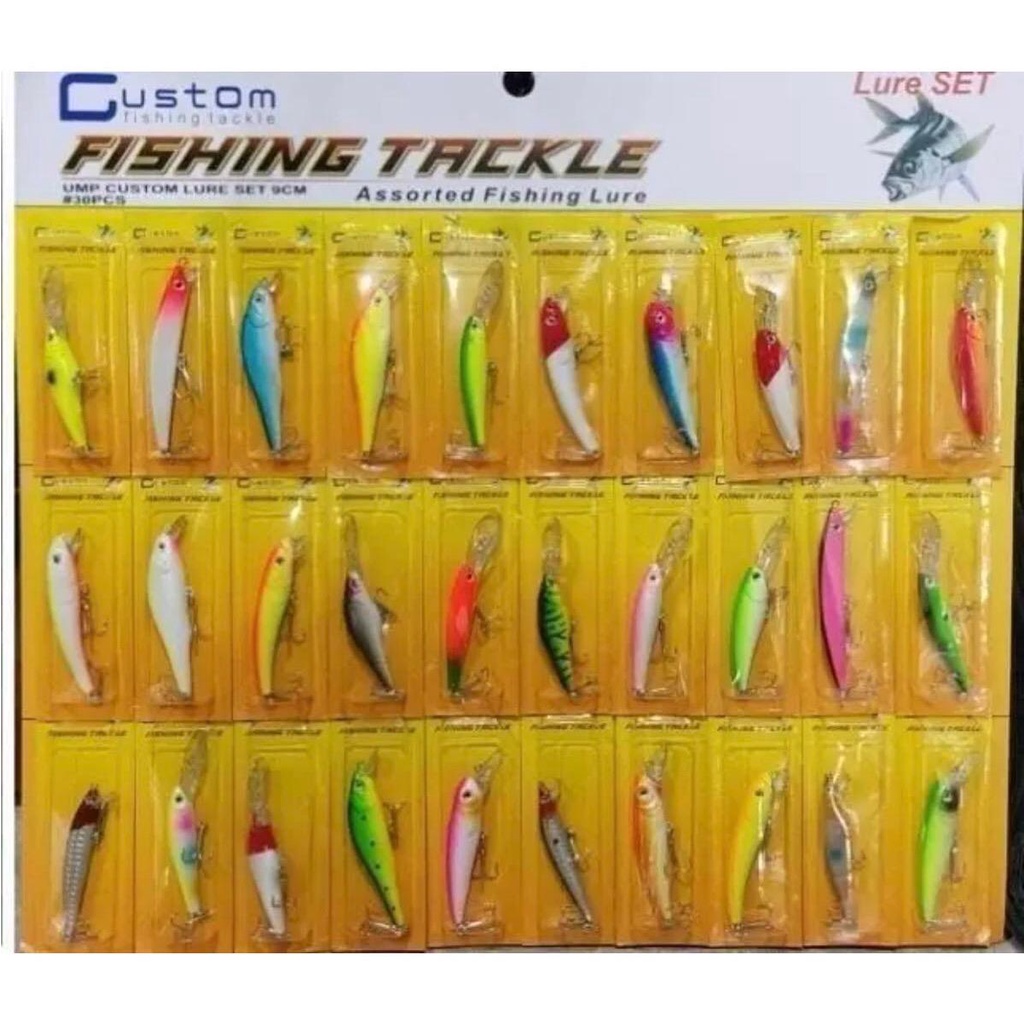 Lure Minnow Costom set 9cm