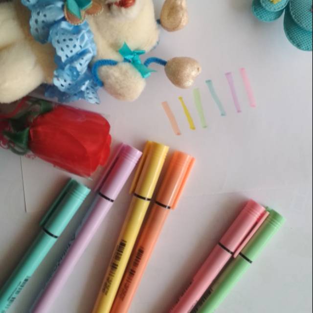 

SET 6 WARNA HIGHLIGHTER TRIFELO PASTEL