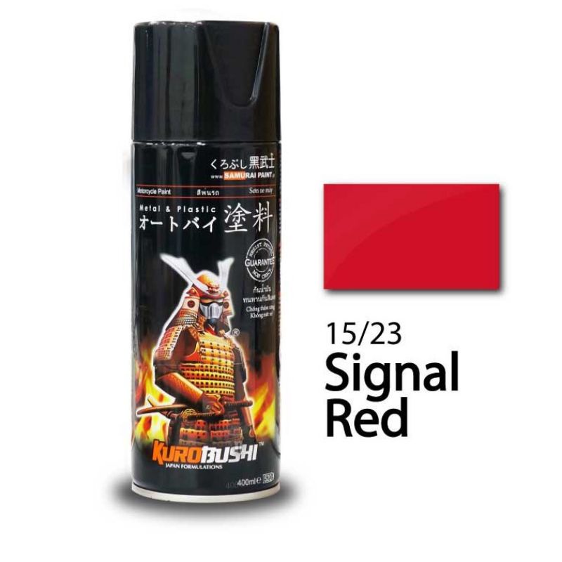 Samurai Paint Kurobushi Cat Semprot Pilox Pilok Warna Signal Red / Merah Cabe (23) 400ml