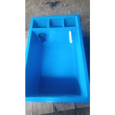 bak ikan/kolam bahan fiber glass .100*60*40+chember