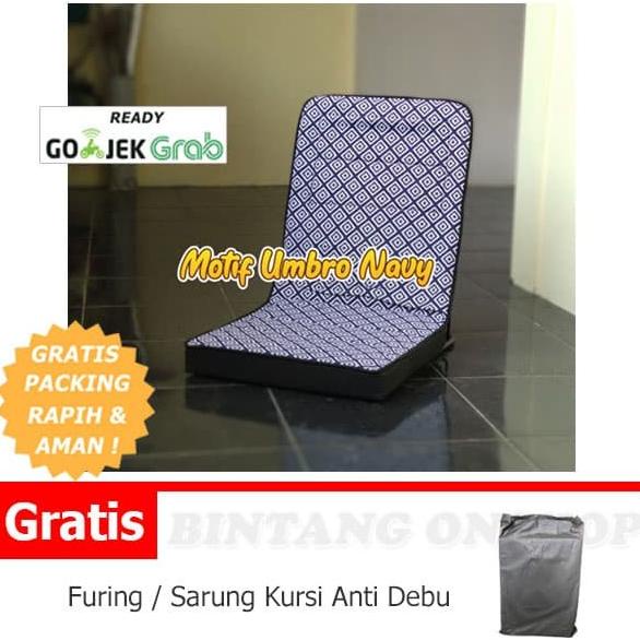 KURSI LESEHAN MOTIF / LIPAT / MALAS / SANTAI / LANTAI / ANAK KOST