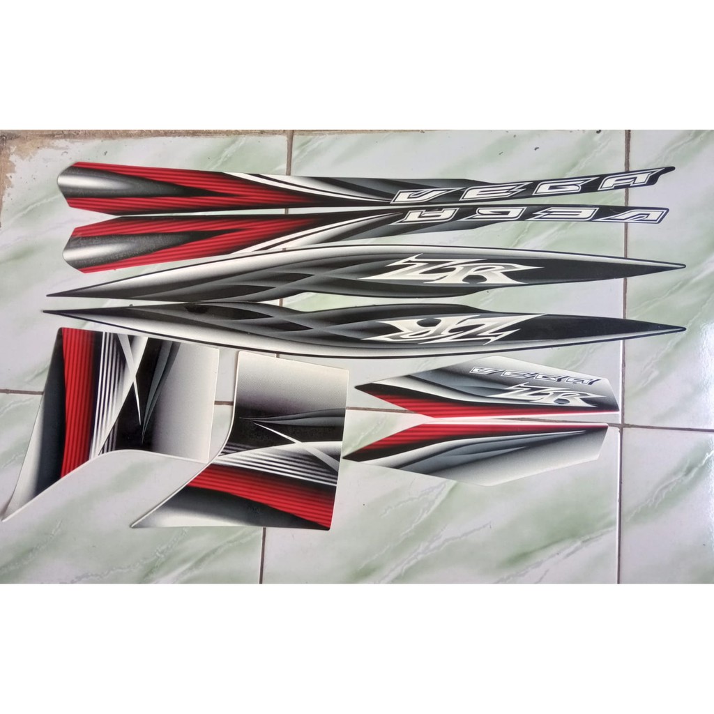 stiker striping motor yamaha Vega zr 2012