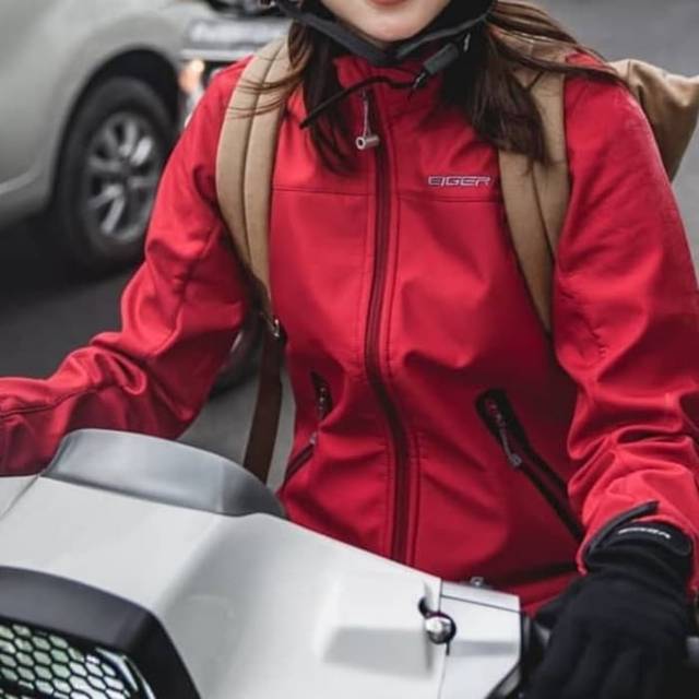 Jacket Motor Wanita Jaket Riding Cewek Jevelyn Original