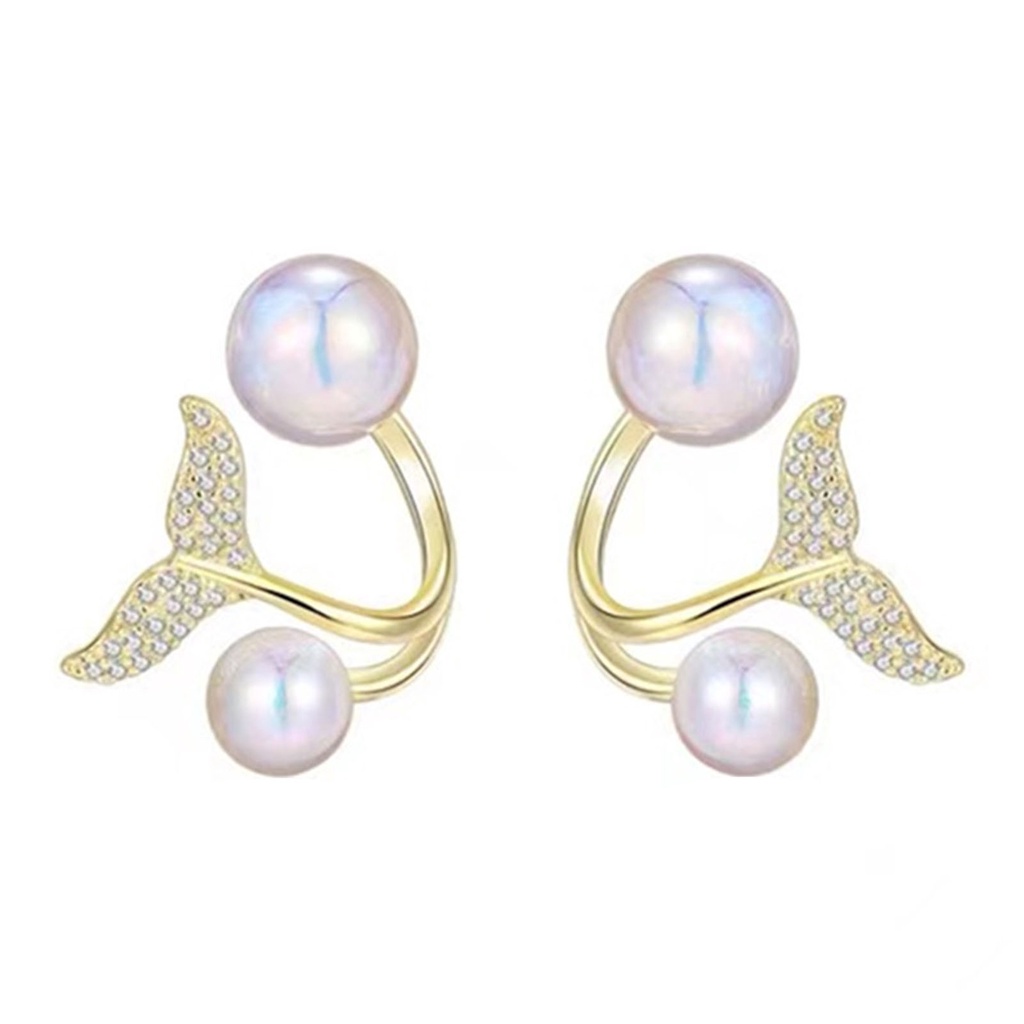 Hu Hu Hu Hu Hu Alat Bantu Pasang Kacamata♡ 1 Pasang Anting Kait Rumbai Panjang Bentuk Hati Aksen Mutiara Imitasi Untuk Pernikahan