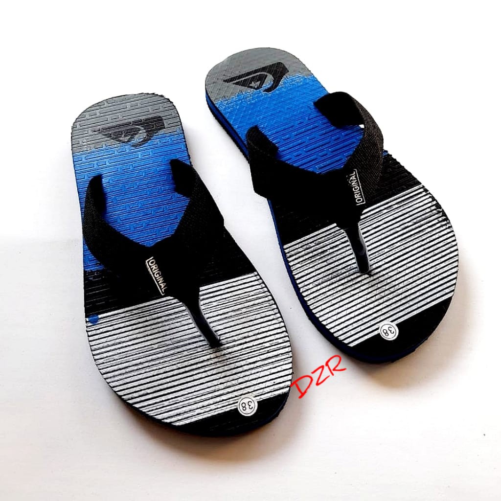 sandal jepit pria casual quiksilver motif abstrak/sandal jepit pria terbaru dan termurah