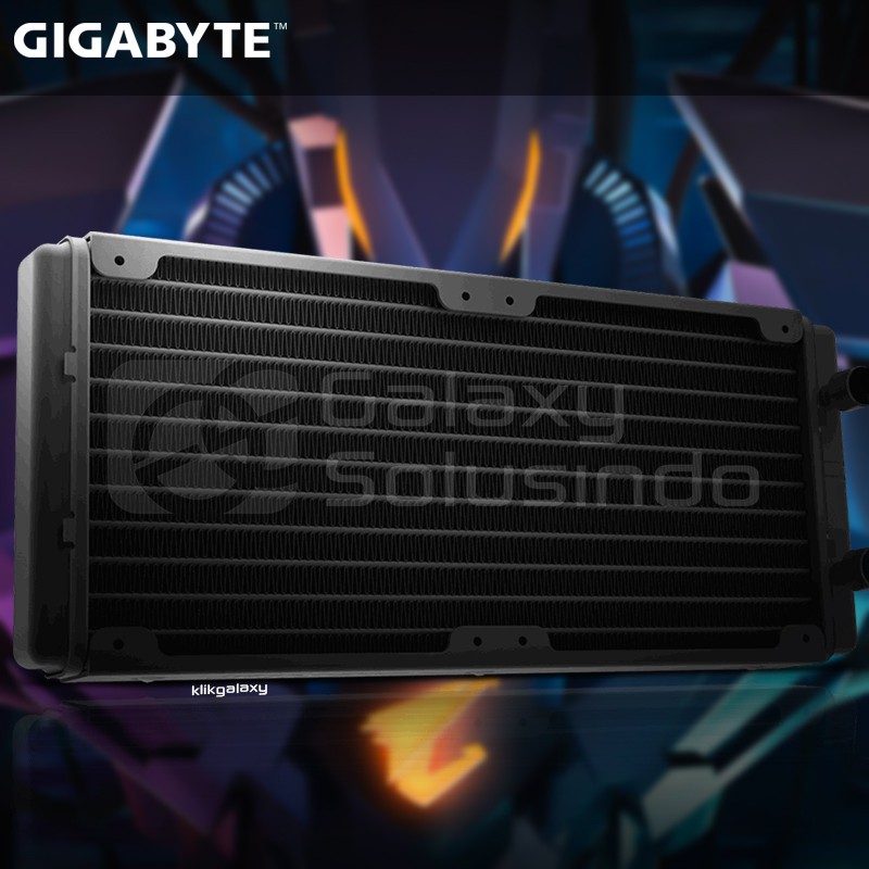 GIGABYTE AORUS CPU LIQUID COOLER 240 RGB with Circular LCD Display