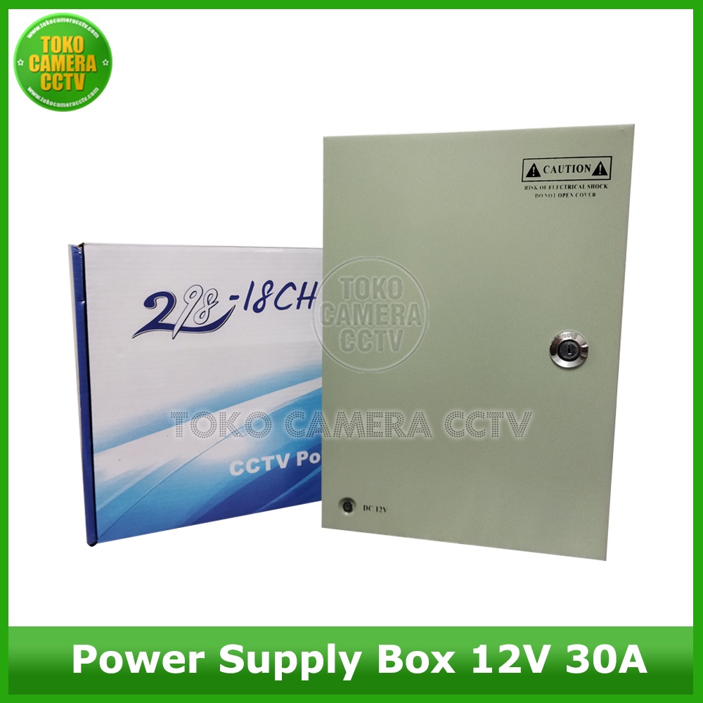 Power Supply CCTV BOX 12V 30A