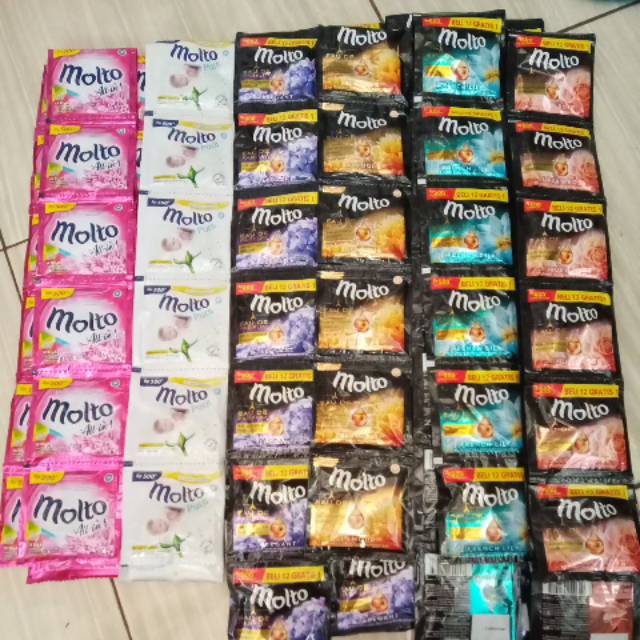 Molto pewangi 10ml sekali bilas