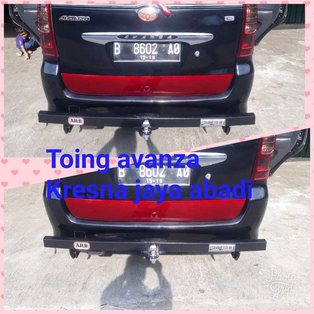 Towing Belakang All New Avanza