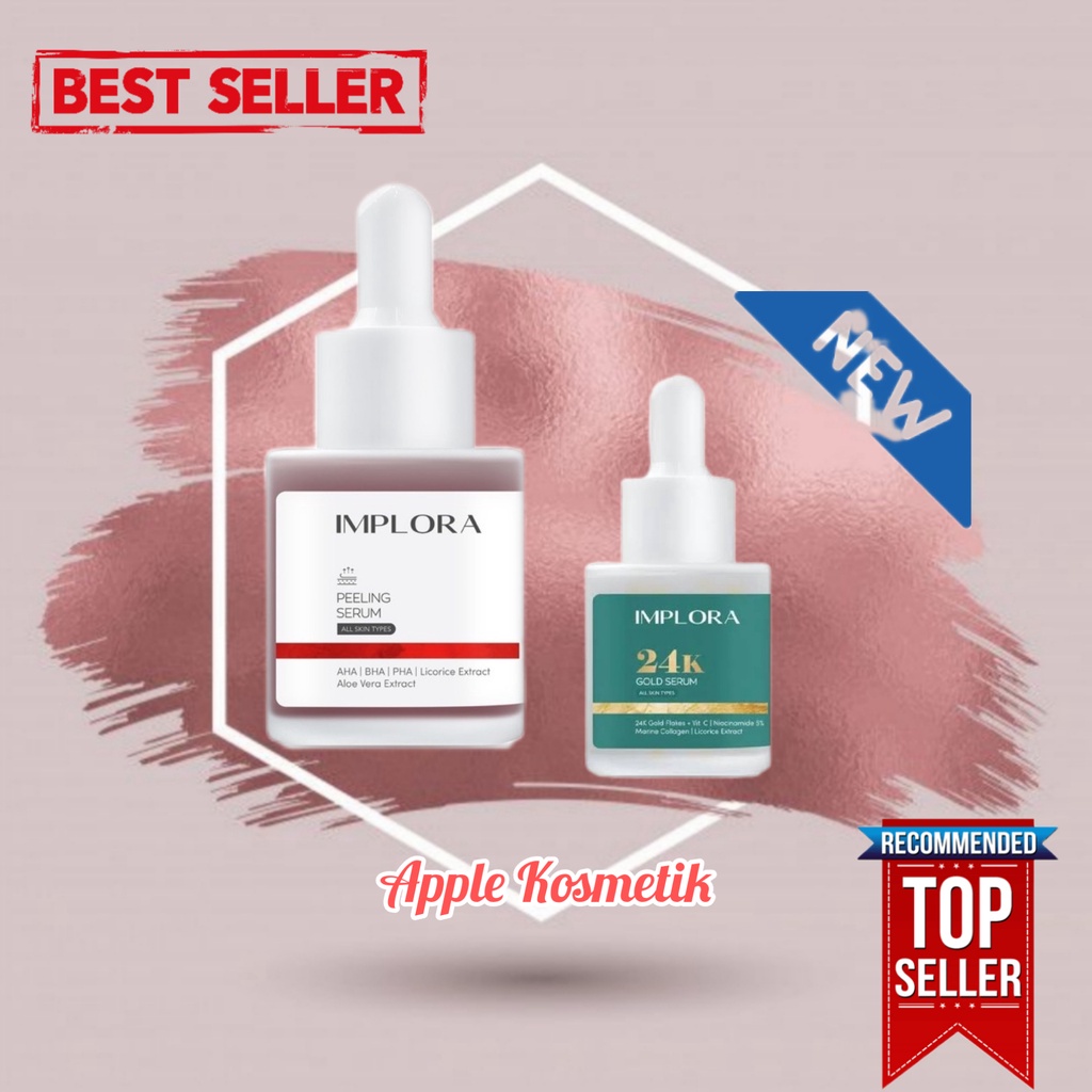 [ 1KG = 20PCS ] SERUM IMPLORA / IMPLORA SERUM WAJAH BPOM