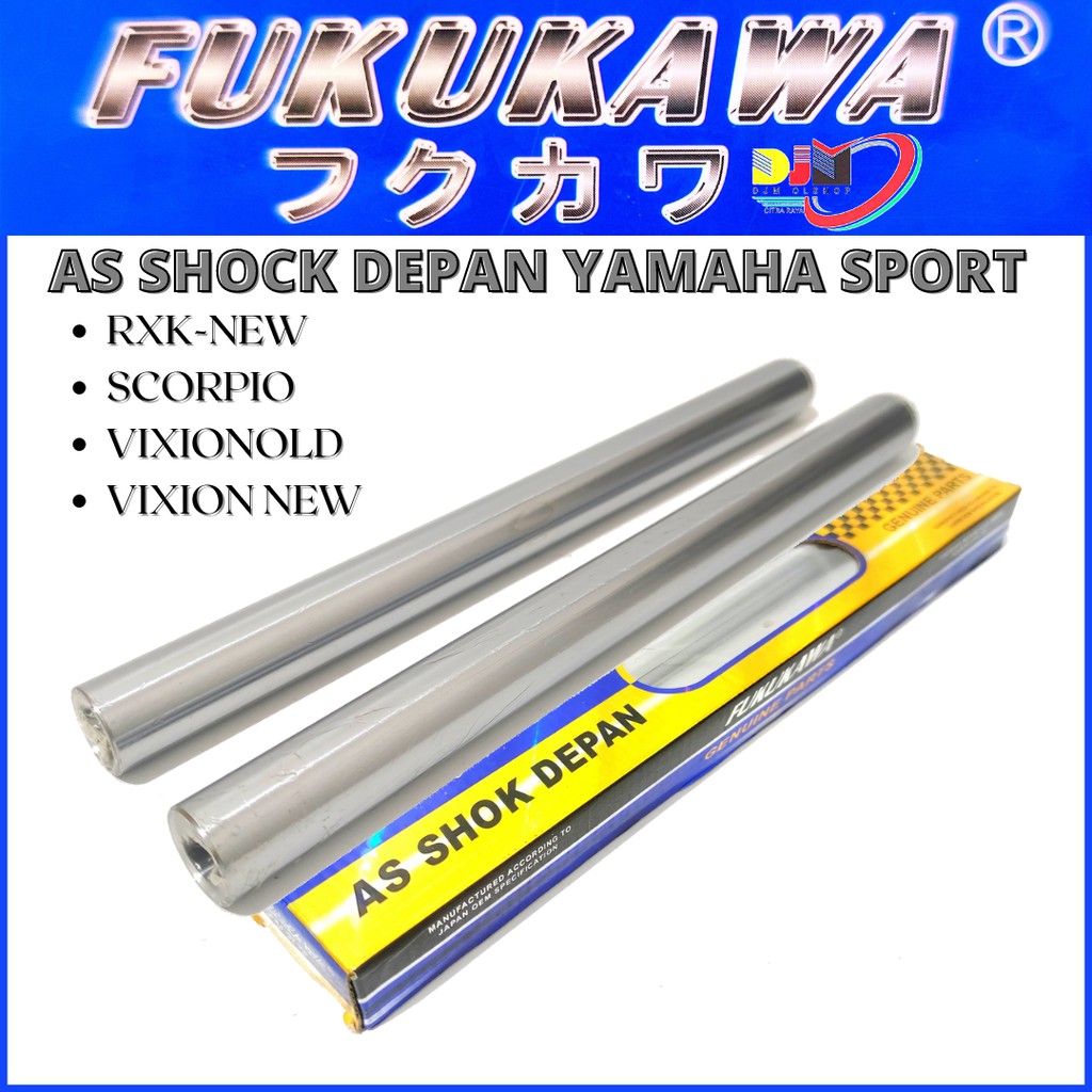 As Shock Depan Fukukawa Yamaha Sport Vixion, Vixion New, Rxking-New, Scorpio 2pc