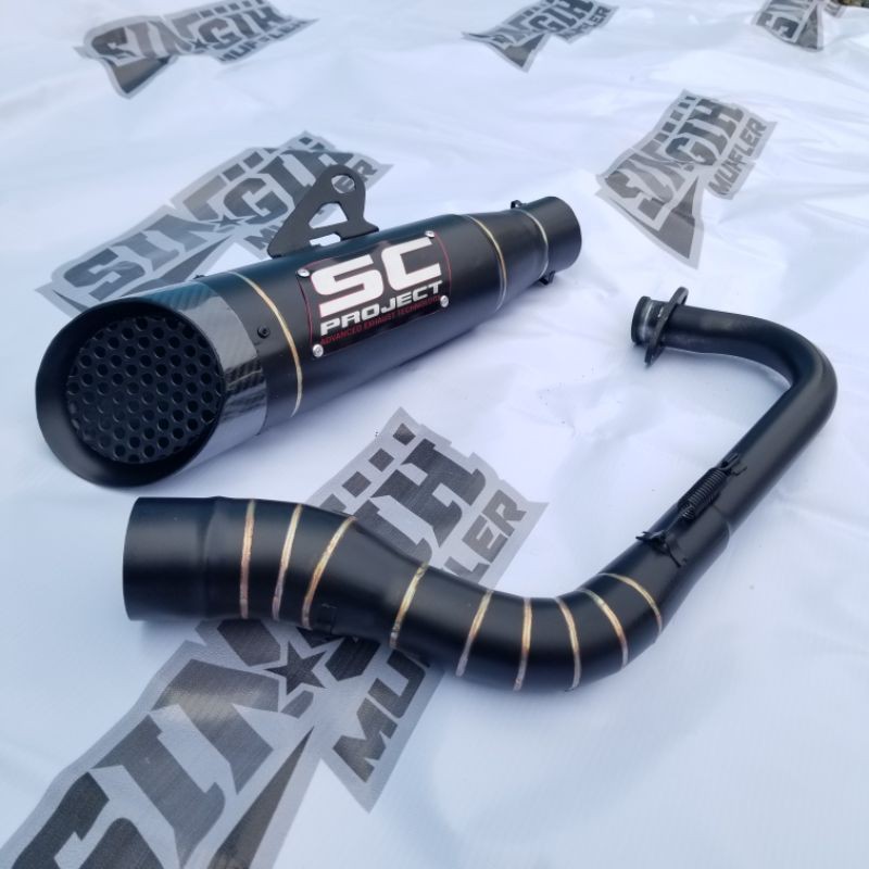 Knalpot Racing SC Project Aerox 155 Nmax 2020 Lexi Xmax Pcx Adv Vario Beat Scoopy Genio