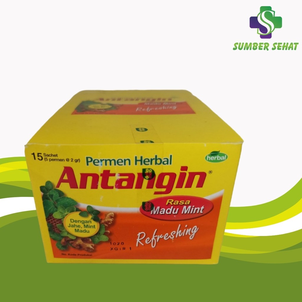 ANTANGIN PERMEN BOX 15 SACHET