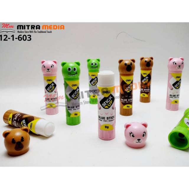 

LEM KERTAS STICK KARAKTER BERUANG UNIK LUCU